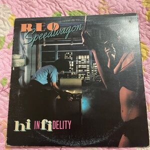REO Speedwagon Hi Infidelity Vinyl Record vintage